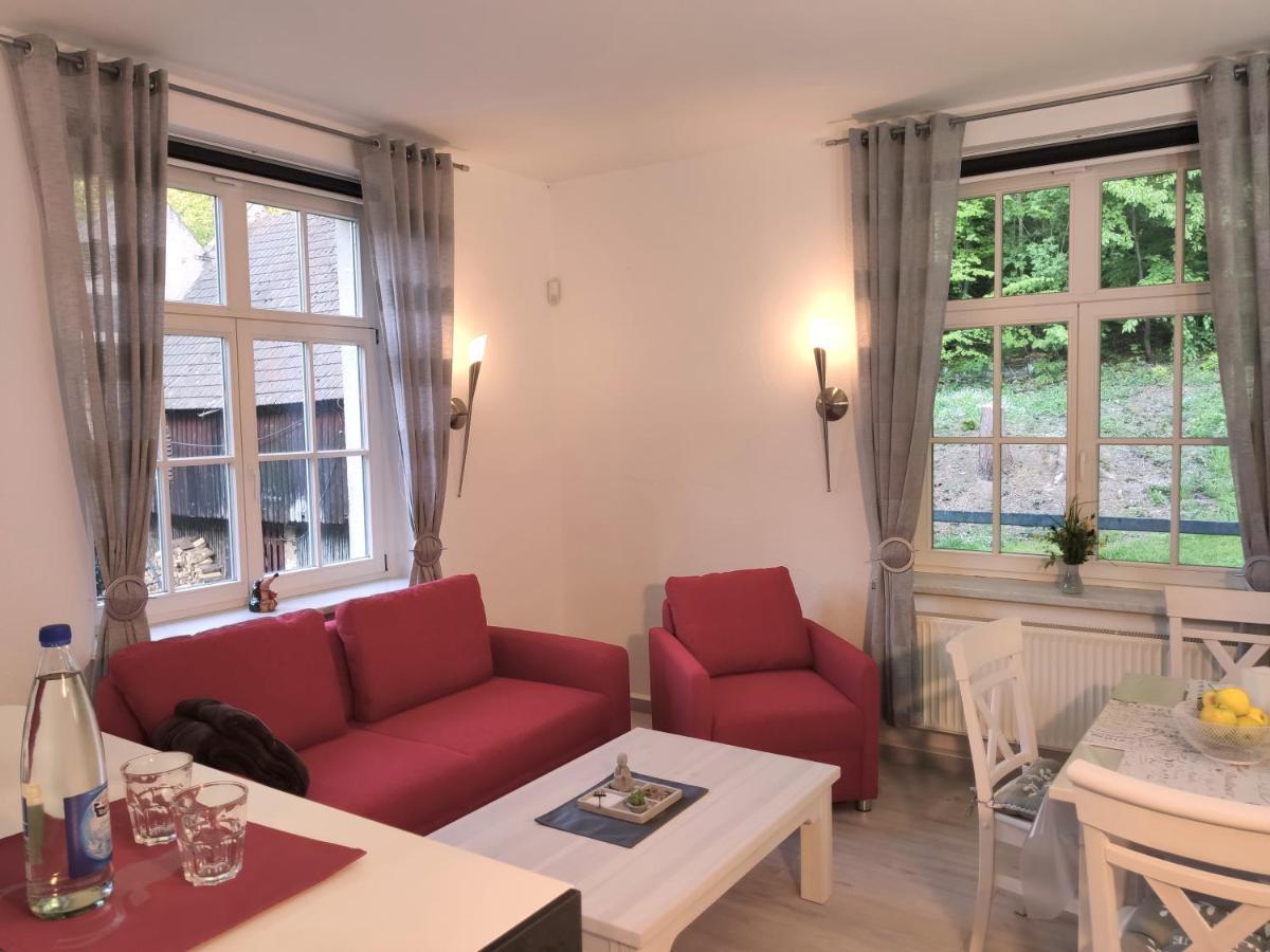 Ferienwohnung Bastei Rosenthal-Bielatal Ngoại thất bức ảnh
